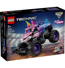 LEGO® Technic 42220 Monster Jam™ Sparkle Smash™ mit Rückziehmotor