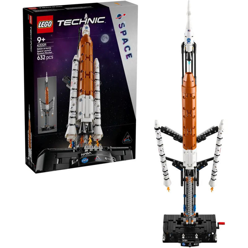 LEGO® Technic 42221 NASA Artemis SLS-Schwerlastrakete