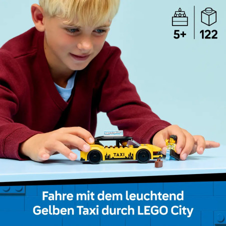 LEGO® City 60487 Gelbes Taxi