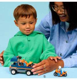 LEGO® City 60491 Motorradtransporter