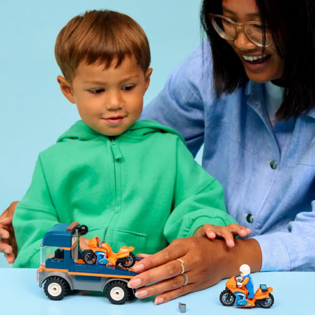 LEGO® City 60491 Motorradtransporter