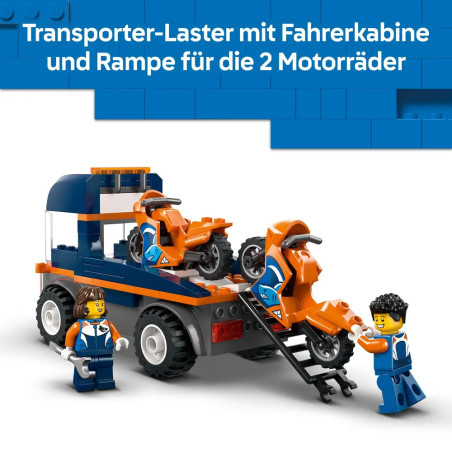 LEGO® City 60491 Motorradtransporter