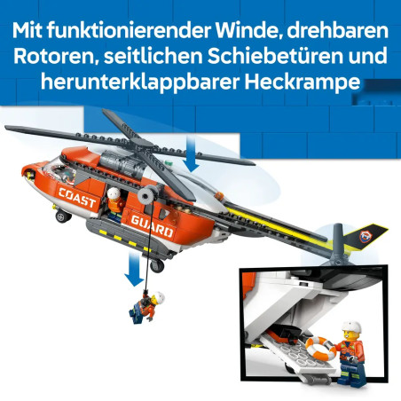 LEGO® City 60503 Hubschrauber der Küstenwache