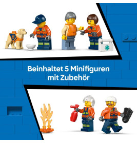 LEGO® City 60504 Rettungsboot der Küstenwache mit Hubschrauber