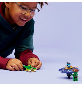 LEGO® NINJAGO 71849 Nya vs. Elementarmonster-Spinner