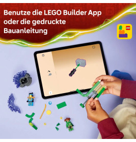 LEGO® NINJAGO 71849 Nya vs. Elementarmonster-Spinner