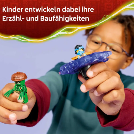 LEGO® NINJAGO 71849 Nya vs. Elementarmonster-Spinner