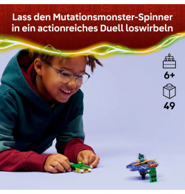 LEGO® NINJAGO 71849 Nya vs. Elementarmonster-Spinner