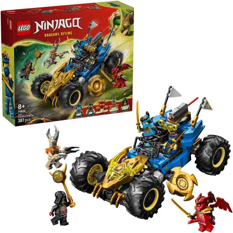 LEGO® NINJAGO 71856 Jays Transformationsflitzer