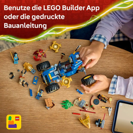 LEGO® NINJAGO 71856 Jays Transformationsflitzer