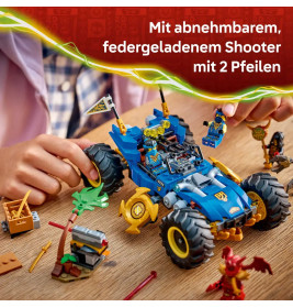 LEGO® NINJAGO 71856 Jays Transformationsflitzer