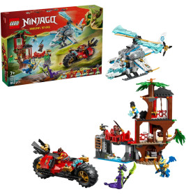 LEGO® NINJAGO 71857 Showdown am Baumhaus mit dem Ninja-Bike