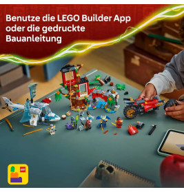 LEGO® NINJAGO 71857 Showdown am Baumhaus mit dem Ninja-Bike