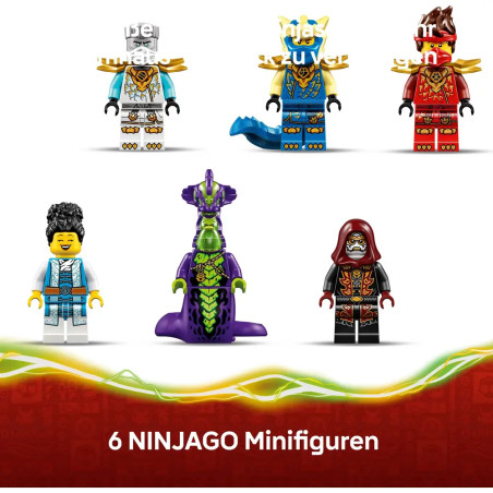 LEGO® NINJAGO 71857 Showdown am Baumhaus mit dem Ninja-Bike