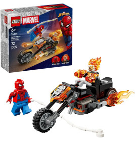 LEGO® Marvel Super Heroes™ 76335 Spider-Man vs. Ghost Rider auf seinem Motorrad
