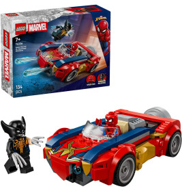 LEGO® Marvel Super Heroes™ 76336 Spider-Man Auto vs. Venomized Wolverine