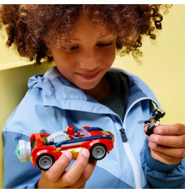 LEGO® Marvel Super Heroes™ 76336 Spider-Man Auto vs. Venomized Wolverine