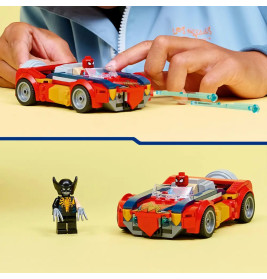 LEGO® Marvel Super Heroes™ 76336 Spider-Man Auto vs. Venomized Wolverine