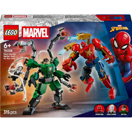 LEGO® Marvel Super Heroes™ 76338 Mech-Duell Spider-Man vs. Doc Ock