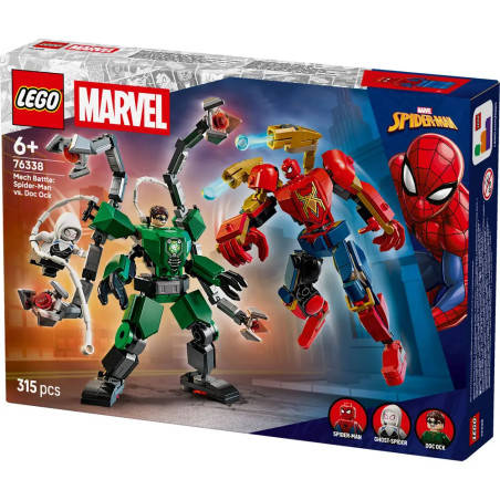 LEGO® Marvel Super Heroes™ 76338 Mech-Duell Spider-Man vs. Doc Ock