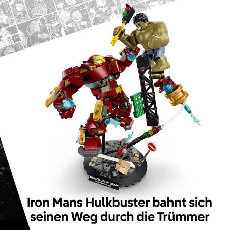 LEGO® Marvel Super Heroes™ 76343 Duell der Giganten: Hulkbuster vs. Hulk