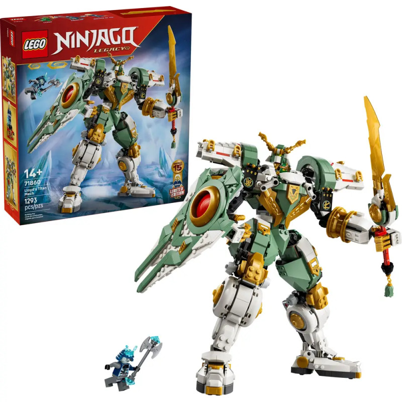 LEGO® NINJAGO 71860 15-jähriges Jubiläum: Lloyds Titan-Mech