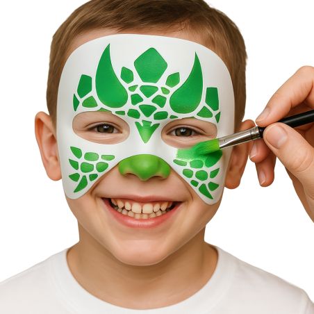 4 sort. Pvc Make up Schablonen 5×13,5 cm