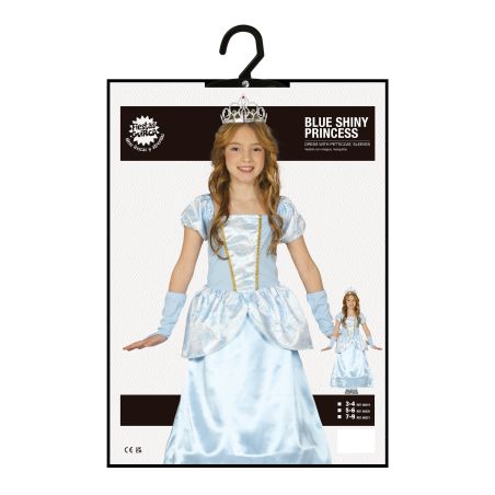 Blaue Prinzessin 5-6 Jahre