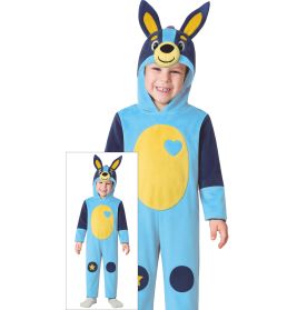 Blauer Hund, Kinderkostüm, 3–4 jahre