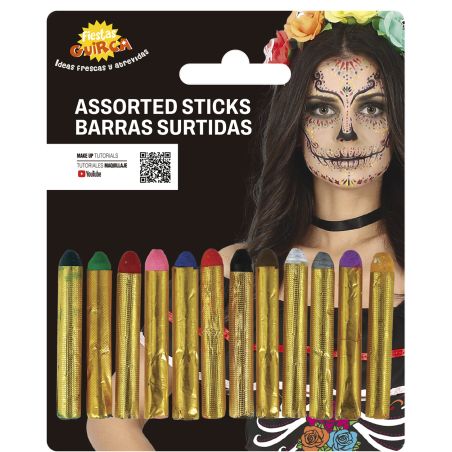 Blister 12 Make-up Sticks 12x19gr