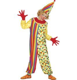 CLOWN KINDER KOSTÜMJUNGEN 5-6 JAHRE