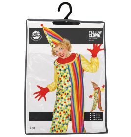 CLOWN KINDER KOSTÜMJUNGEN 5-6 JAHRE