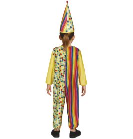 CLOWN KINDER KOSTÜM JUNGEN 7-9 JAHRE