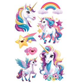 Einhorn Tattoos, 14×30cm Bogen