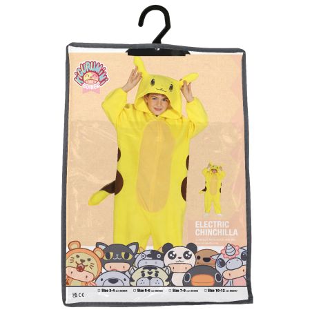 Elektr. Chinchillakostüm 5-6 Jahre