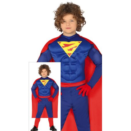 Fliegener Muskelsuperheld 7- 9 Jahre