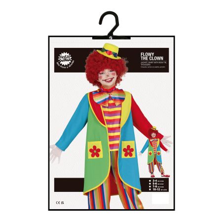 Flowy der Clown, Kinderkostüm 10-12 jahre