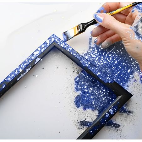 Glitter blau, biolgisch abbaubar, 10g Flasche