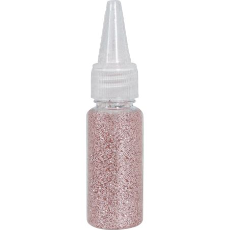 Glitter rosa, biolgisch abbaubar, 10g Flasche