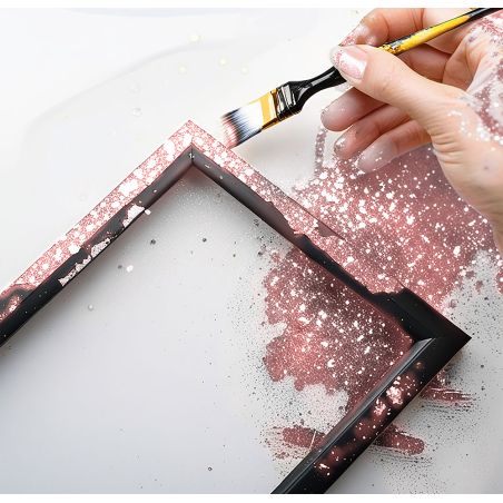 Glitter rosa, biolgisch abbaubar, 10g Flasche