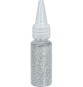Glitter silber, biolgisch abbaubar, 10gFlasche