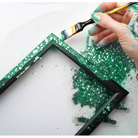 Glittergrün, biolgisch abbaubar, 10g Flasche