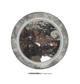 Glittergel silbergrob