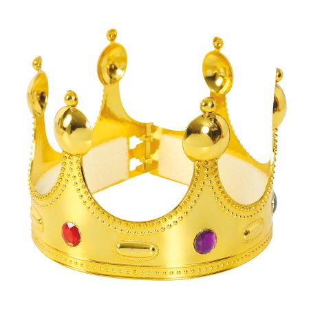 Goldene Könginkrone für Kinder