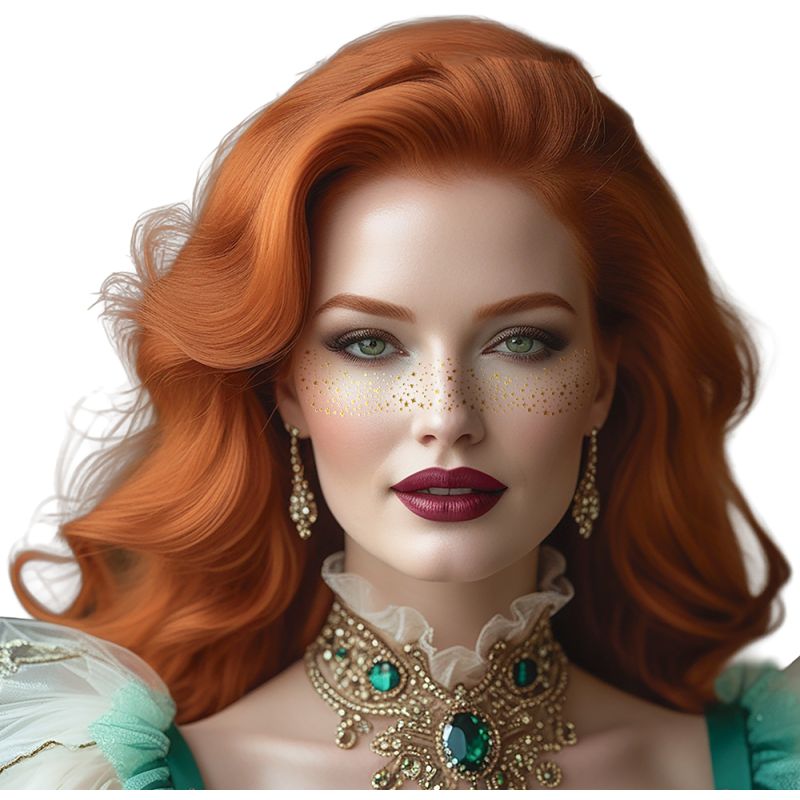 Goldene Sommersprossen Tattoo