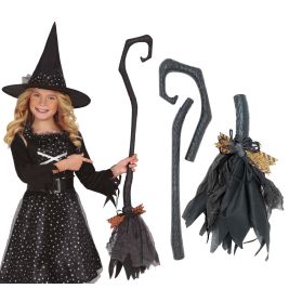 HEXENBESEN, MEHRTEILIG ZUM ZUSAMMENSTECKEN, 90CM