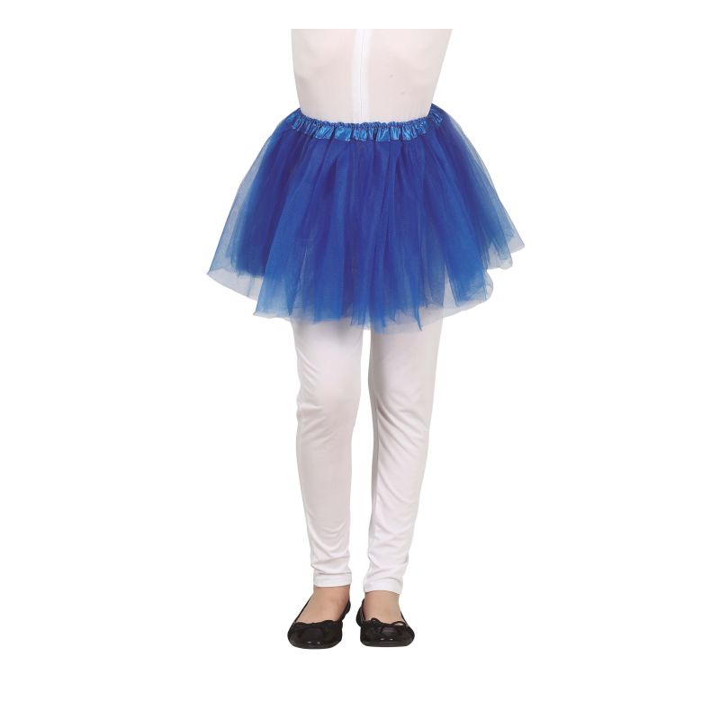 Kindertüllrock 30 cm dunkelblau