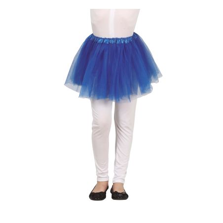 Kindertüllrock 30 cm dunkelblau