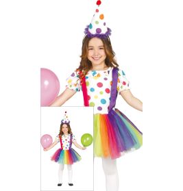 Tüllrock Clown 5-6 jahre