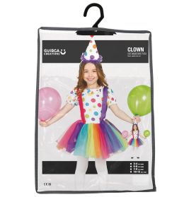 Tüllrock Clown 7-9 jahre
